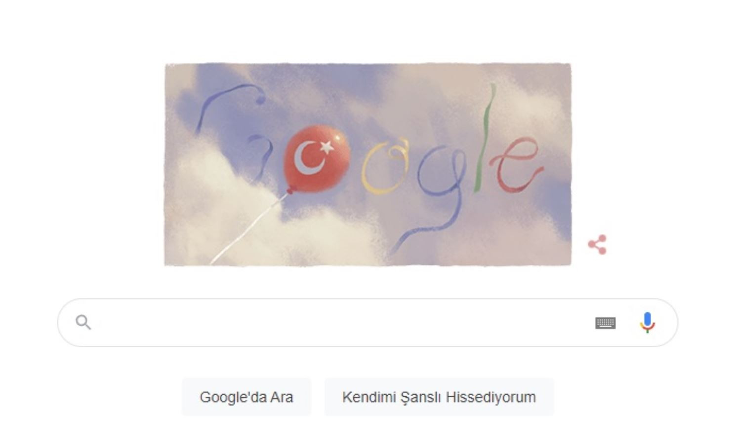 Google'dan 23 Nisan'a özel doodle - Resim : 1