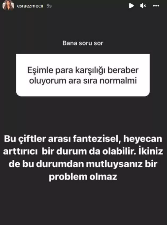 Esra Ezmeci'ye gelen soru şaşkına çevirdi: 'Eşimle para karşılığı beraber oluyorum' - Resim : 1