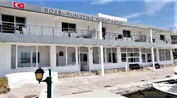 Marmaris Bozburun deniz hudut kapısı hizmete girdi - Resim : 1