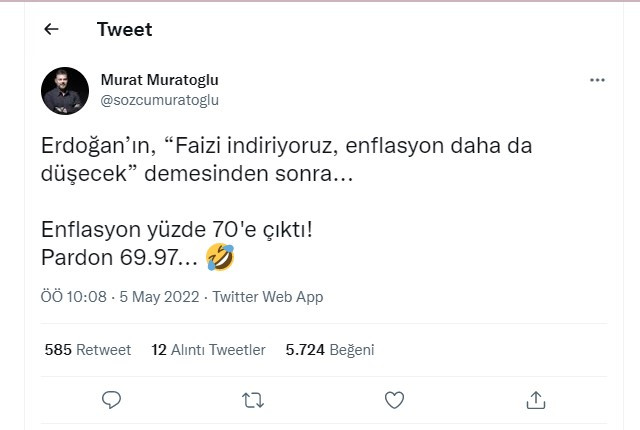 Merkez Bankası'nın 'yüzde 42 güncellemesi' güncellenecek: 'Yıllık beklenti yüzde 60'a gidiyor' - Resim : 8