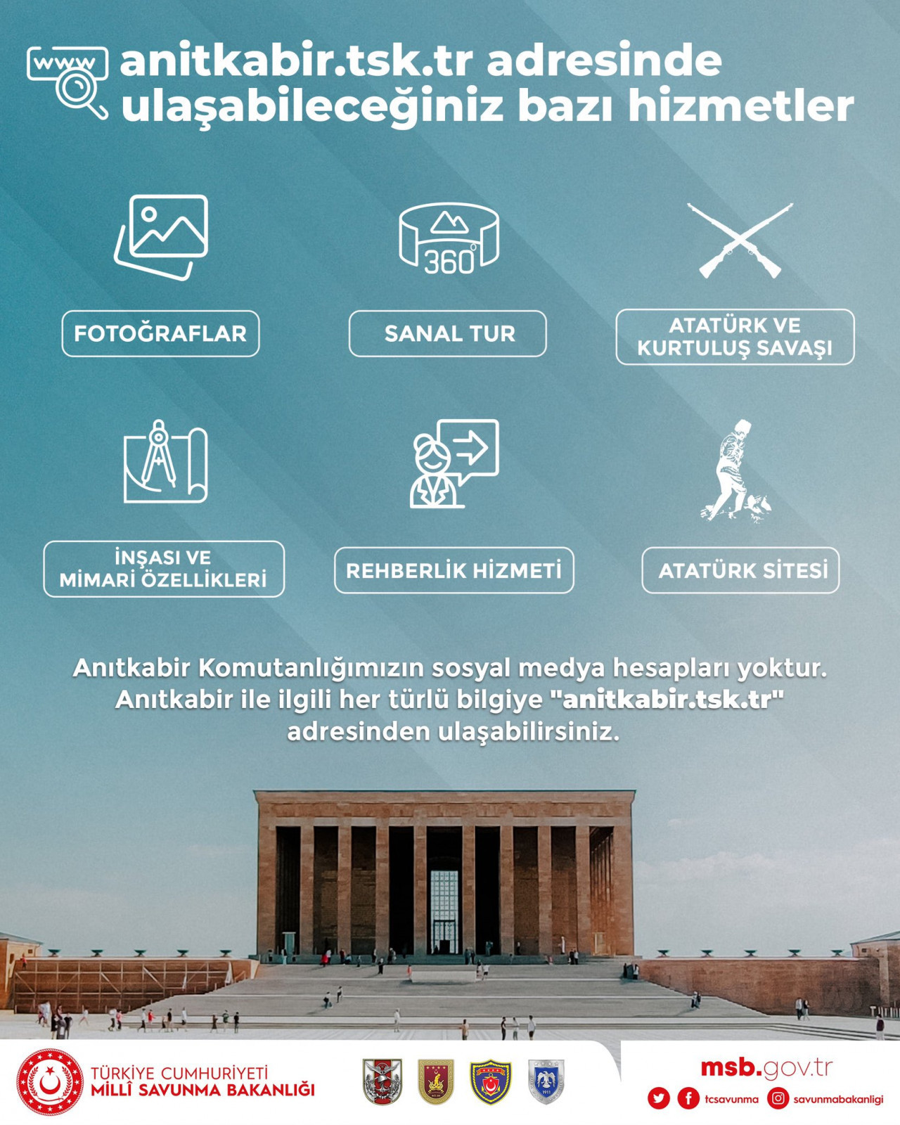 MSB'den Anıtkabir Komutanlığı açıklaması: O hesaplar sahte - Resim : 1