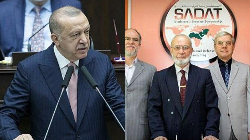 Erdoğan 'Alakam yok' dedi, AKP'li vekil Meclis'te itiraf etti: 'Savunma Sanayi Başkanlığı'mız SADAT ile çalışıyor'
