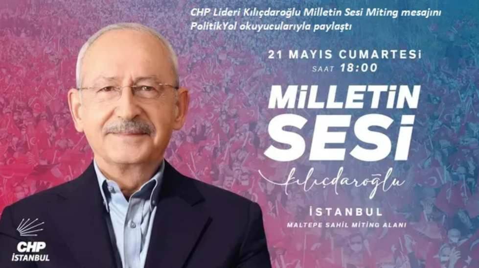 Kılıçdaroğlu'ndan 21 Mayıs mitingi için çağrı: 'Ülkemiz açısından tarihi bir dönüm noktası' - Resim : 1