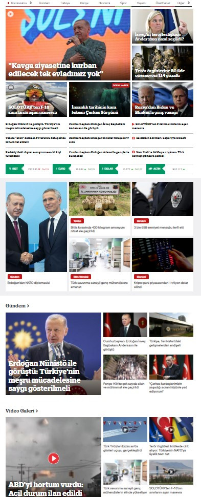 Kamu kaynaklarıyla yayın yapan trthaber.com Kılıçdaroğlu'nun mitingini görmezden geldi, sitede her yer Erdoğan - Resim : 3