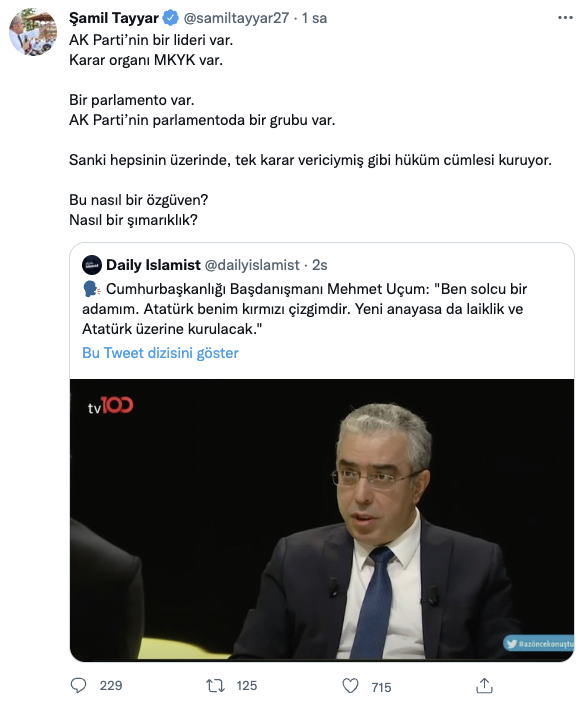 AKP'de 'yetki' kavgası! Şamil Tayyar'dan Mehmet Uçum'a zehir zemberek sözler! - Resim : 1