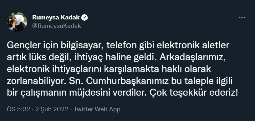 Erdoğan imzaladı, Resmi Gazete'de yayımlandı: Rumeysa Kadak'ın 'müjde'sinden zam çıktı - Resim : 1