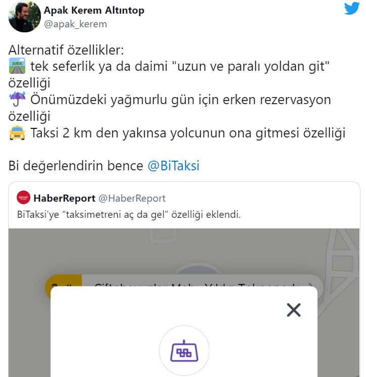 BiTaksi'den tepki çeken uygulama: Taksimetre Aç-Gel - Resim : 3