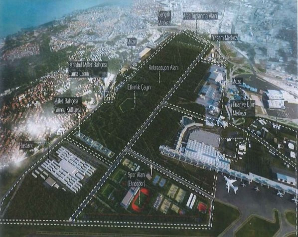 Atatürk Havalimanı’nın imar planının ayrıntıları belli oldu: Millet Bahçesi’ne 2 milyon metrekare - Resim : 2