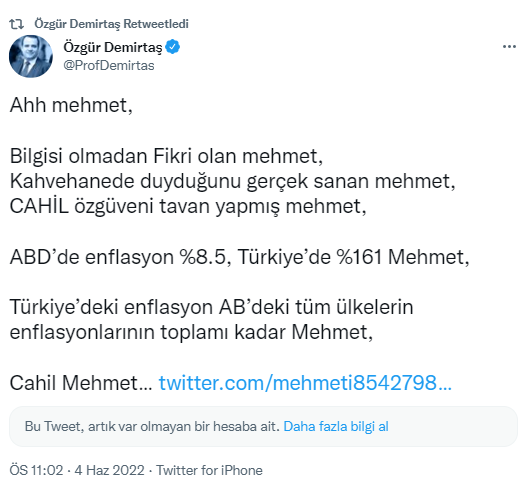 Özgür Demirtaş'ı çileden çıkaran yorum: 'Kahvehanede duyduğunu gerçek sanan Mehmet...' - Resim : 2