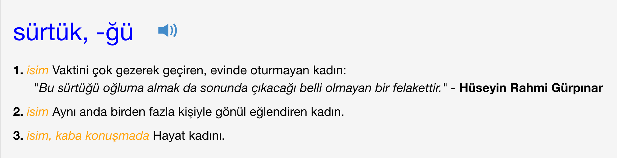 İktidar medyasında hasar azaltma çalışmaları: Sabah, Erdoğan 'sürtük' dedikten sonra TDK'daki anlamını sansürledi - Resim : 2