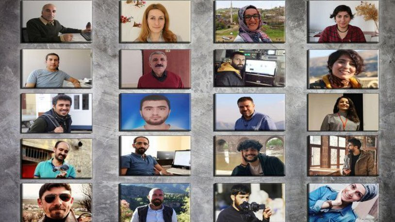 Diyarbakır'da gözaltına alınan 20 gazeteci adliyede: 4 tutuklama talebi