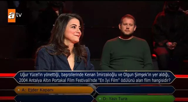 Kim Milyoner Olmak İster'de Kenan İmirzalıoğlu'nu şaşırtan soru: Yarışmacı bilemeyince... - Resim : 1