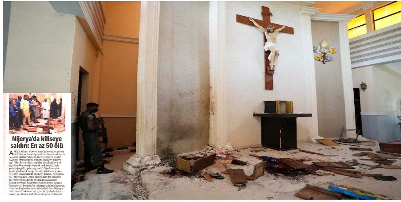 Afrika’daki kiliseye saldırı haber değil miydi? - Resim : 1
