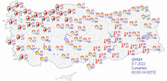 Bayram planı yapanlar dikkat: Meteoroloji'den İstanbul dahil 23 ile sağanak uyarısı - Resim : 1