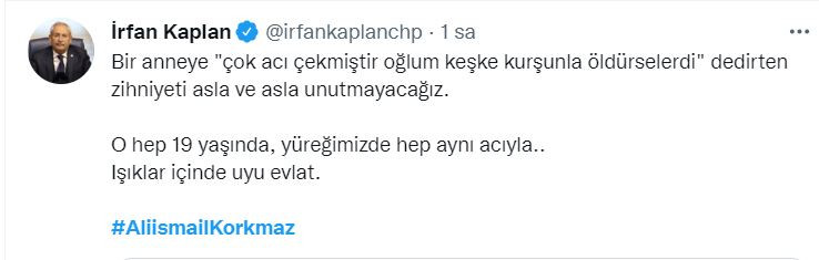 Ali İsmail Korkmaz'ın katledilmesinin üstünden 9 yıl geçti: 'Düşlerin yadigar, sönmeyecek ateşin' - Resim : 1