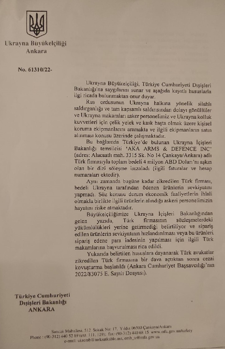 Hande Fırat'ın eşinden 'dolandırıldık' deyip şikayetçi olunmuştu: Ukrayna’dan Türkiye’ye 'ya ürünleri ya paramızı verin' notası - Resim : 1