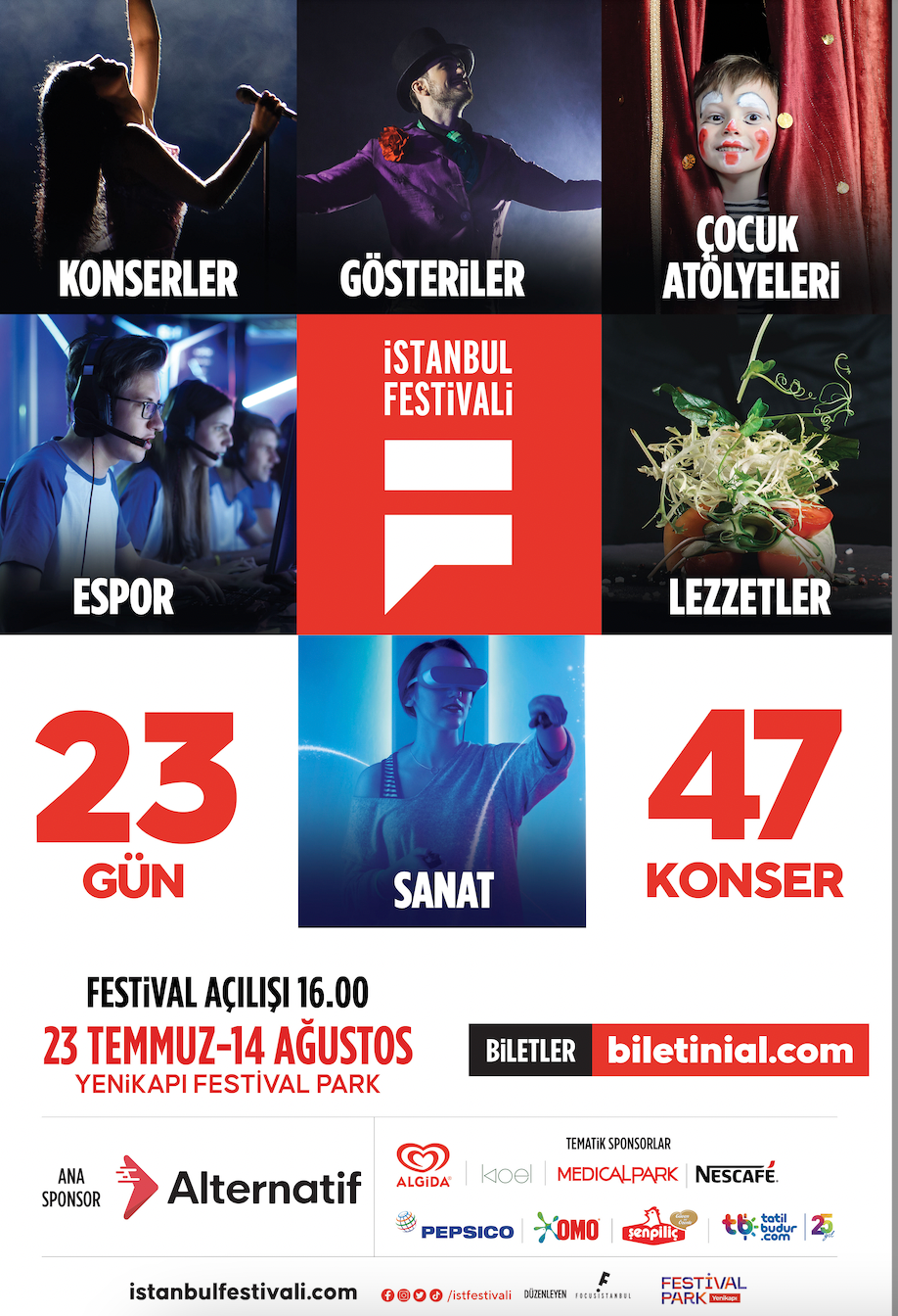 23 gün, 47 konser: İstanbul Festivali'nde geri sayım başladı - Resim : 1