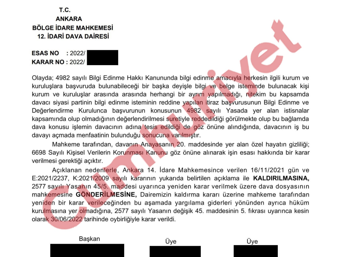 Erdoğan'ın diplomasıyla ilgili yargıdan yeni karar - Resim : 2