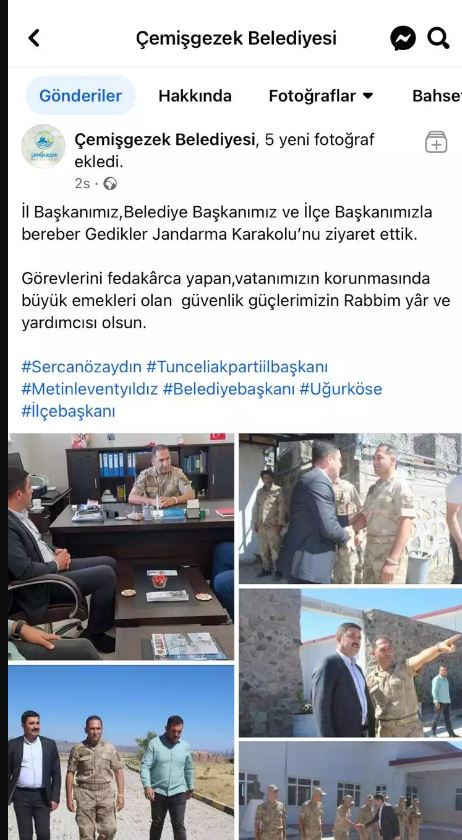 Valilik soruşturma başlattı: AKP İl Başkanı için askeri tören düzenlendi! - Resim : 1