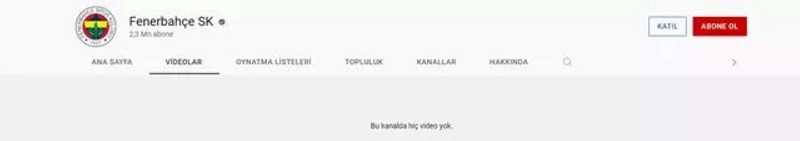 Fenerbahçe'nin Youtube hesabı çalındı! - Resim : 2