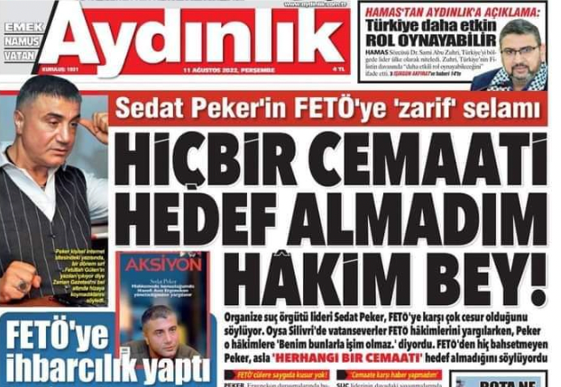 Doğu Perinçek - Sedat Peker kavgası büyüyor: 'Süt dökmüş kedi gibi' - Resim : 1