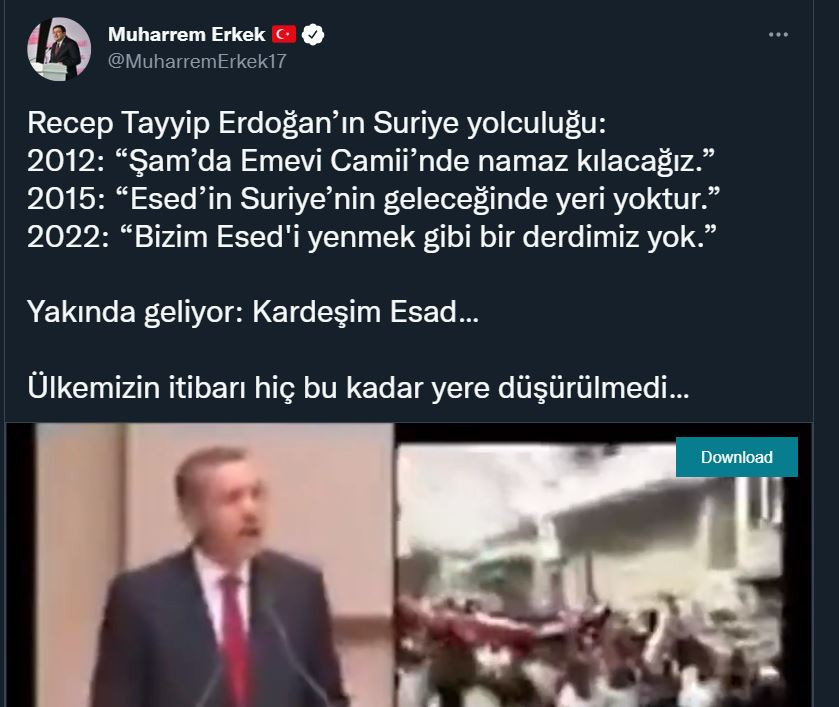 CHP'li Muharrem Erkek'ten Erdoğan'a jet tepki - Resim : 1