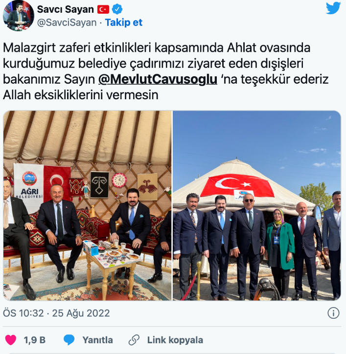 Ahlat'ta Erdoğan'ın maketini yaptılar - Resim : 1