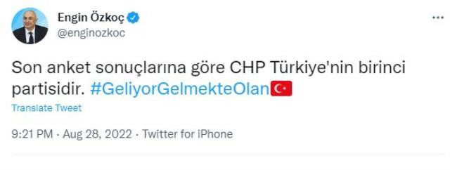 CHP, son anket sonuçlarını paylaştı - Resim : 1