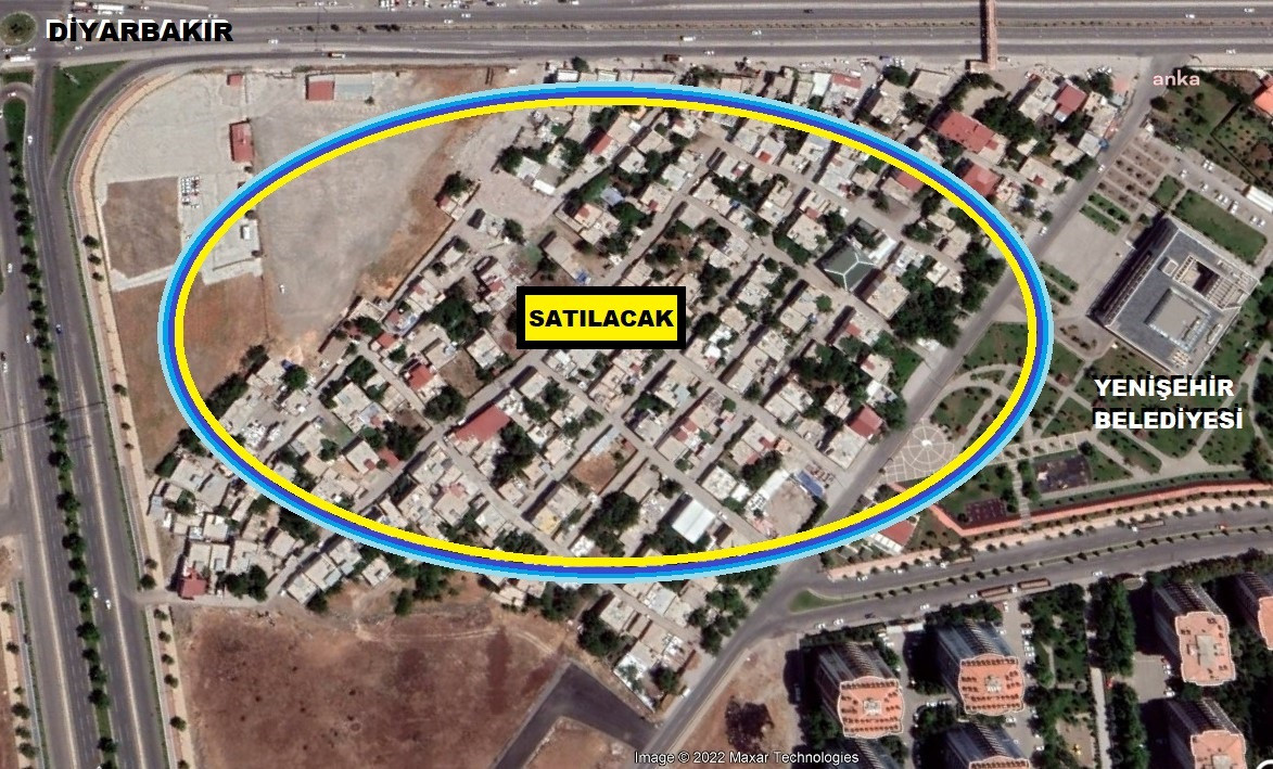 Diyarbakır'da, kayyumla yönetilen belediyeden 174 milyona satılık mahalle! - Resim : 1