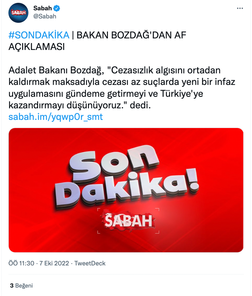 Adalet Bakanı Bozdağ duyurdu: Yeni infaz uygulaması geliyor - Resim : 1