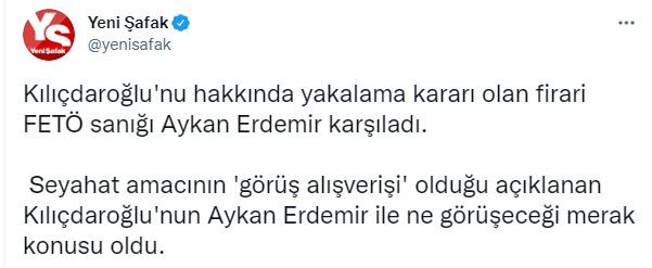 Yandaş medya kumpas peşinde: "Kılıçdaroğlu'nu FETÖ'cü karşıladı" yalanı - Resim : 1
