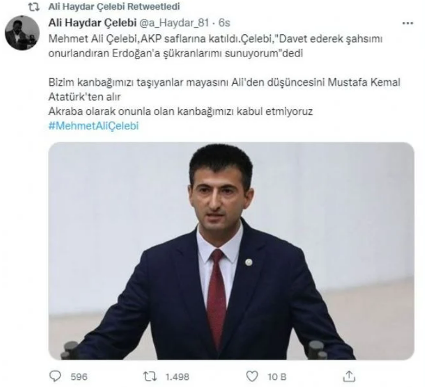 Mehmet Ali Çelebi'ye akrabasından sert sözler: 'Oturacağın o koltukta gözyaşları var' - Resim : 3