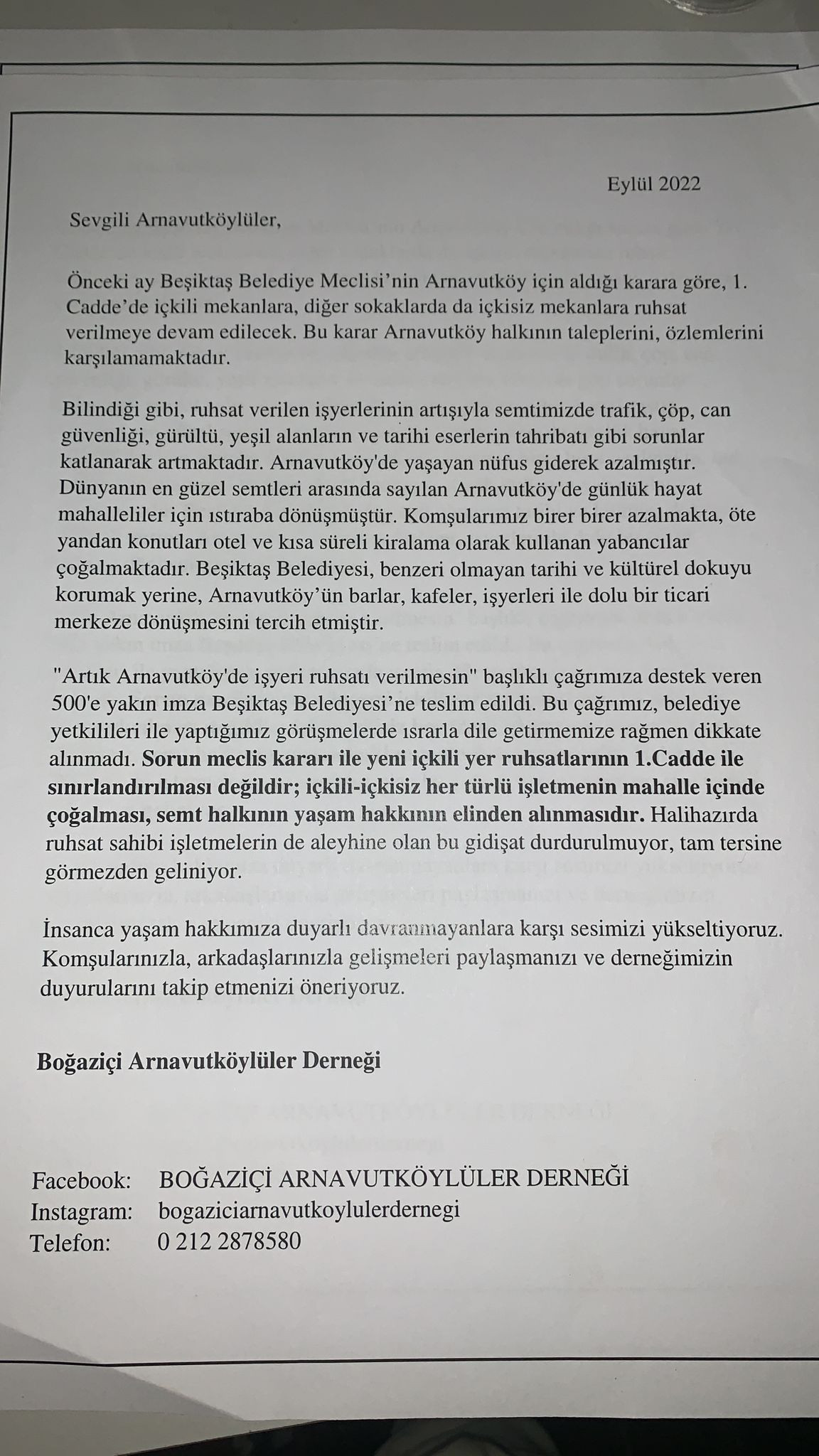 Arnavutköy'de 'ruhsat' tepkisi: 'Yaşam hakları ellerinden alınıyor' - Resim : 1