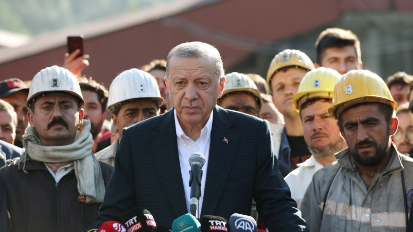 Erdoğan facianın yaşandığı Bartın'da: 'Kader planına inanmış insanlarız'