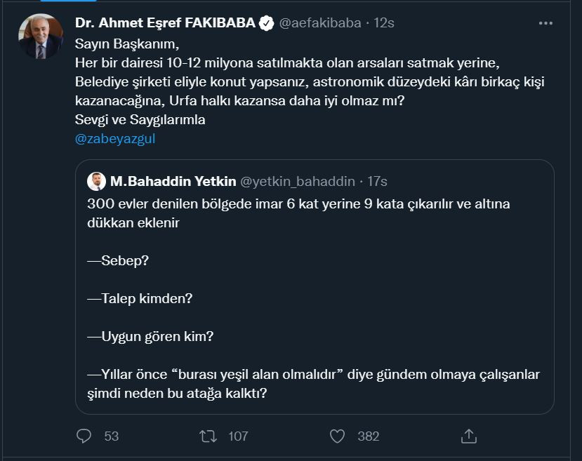 AKP'de 'rant' polemiği: Vekil, belediye başkanına Twitter'dan yazdı! - Resim : 1