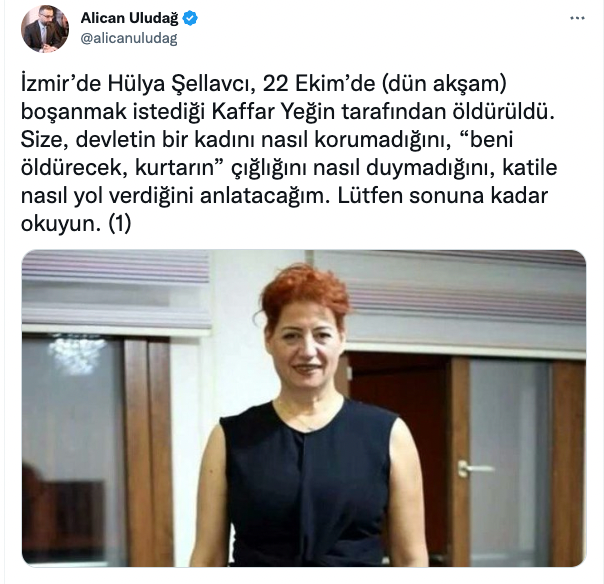 Bir cinayetin anatomisi: 'Size, devletin bir kadını nasıl korumadığını, katile nasıl yol verdiğini anlatacağım' - Resim : 1