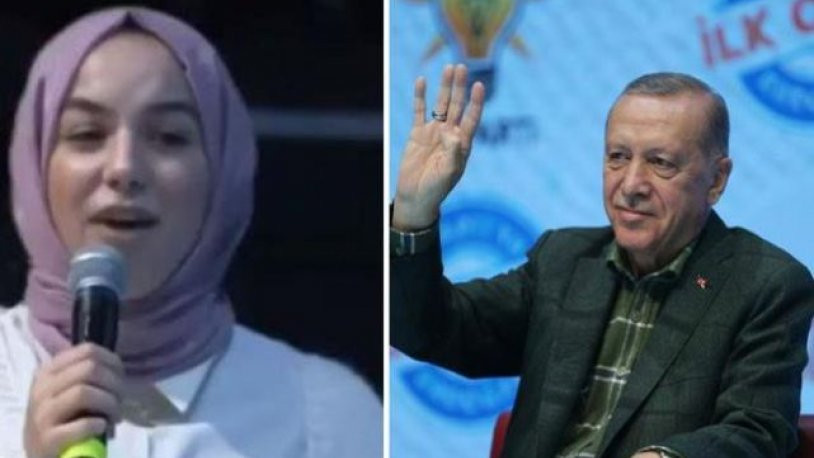 Bahçeli buna ne diyecek? Genç kızın Erdoğan'a hitabı geceye damga vurdu!