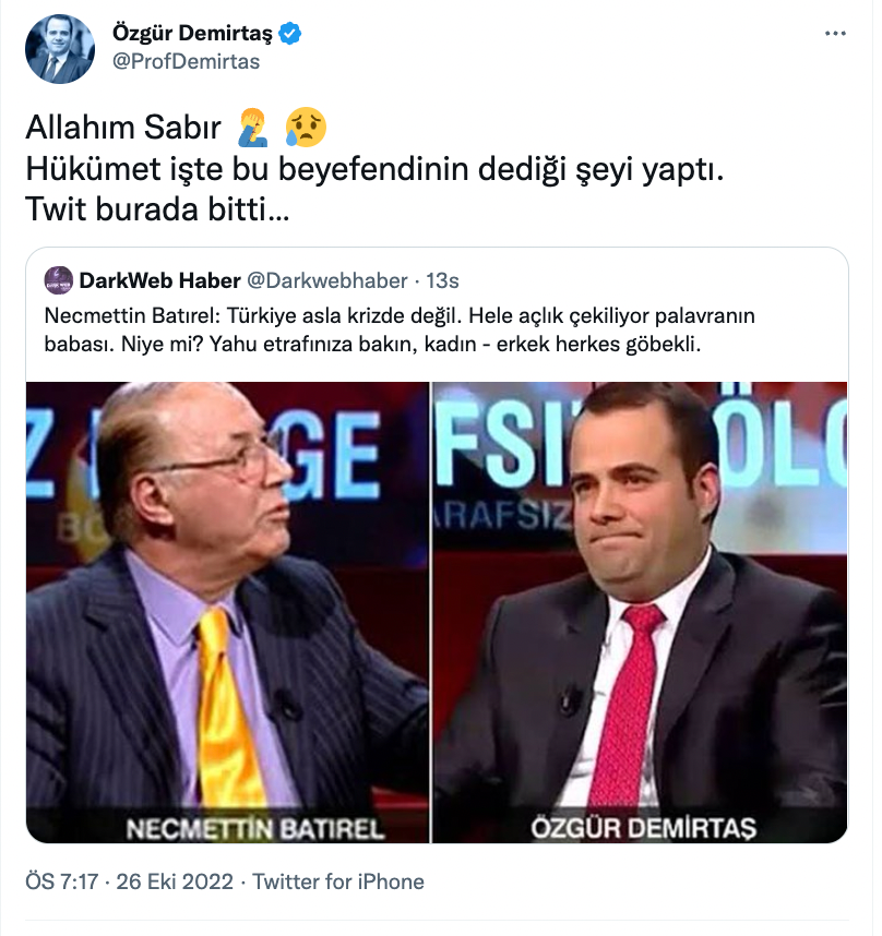 Necmettin Batırel: Türkiye asla krizde değil; etrafınıza bakın, kadın - erkek herkes göbekli - Resim : 2