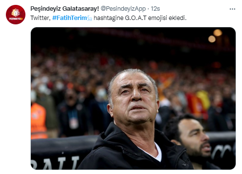 Twitter'dan Fatih Terim hamlesi - Resim : 1