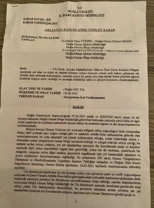 Vali, kendisi hakkında yapılan suç duyurusunu inceleyip karar verdi - Resim : 2