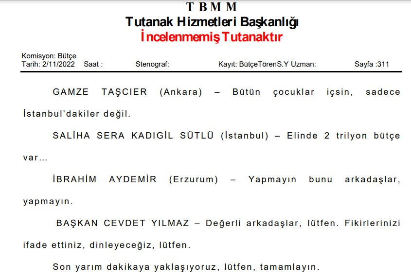 CHP'li Taşcıer, konuşma tutanaklarını paylaştı: 'AKP'li milletvekilleri de haklı, yetişemiyorlar' - Resim : 2