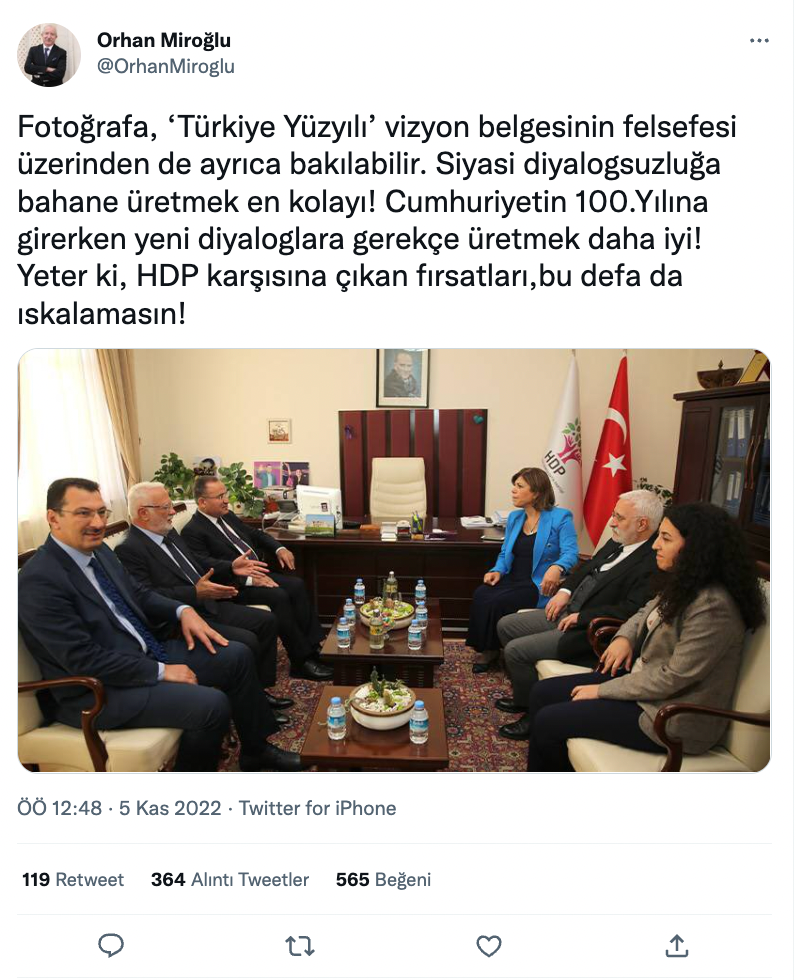 HDP'li Beştaş'tan AKP'li Miroğlu'na yanıt: 'Felsefemiz çok net' - Resim : 1