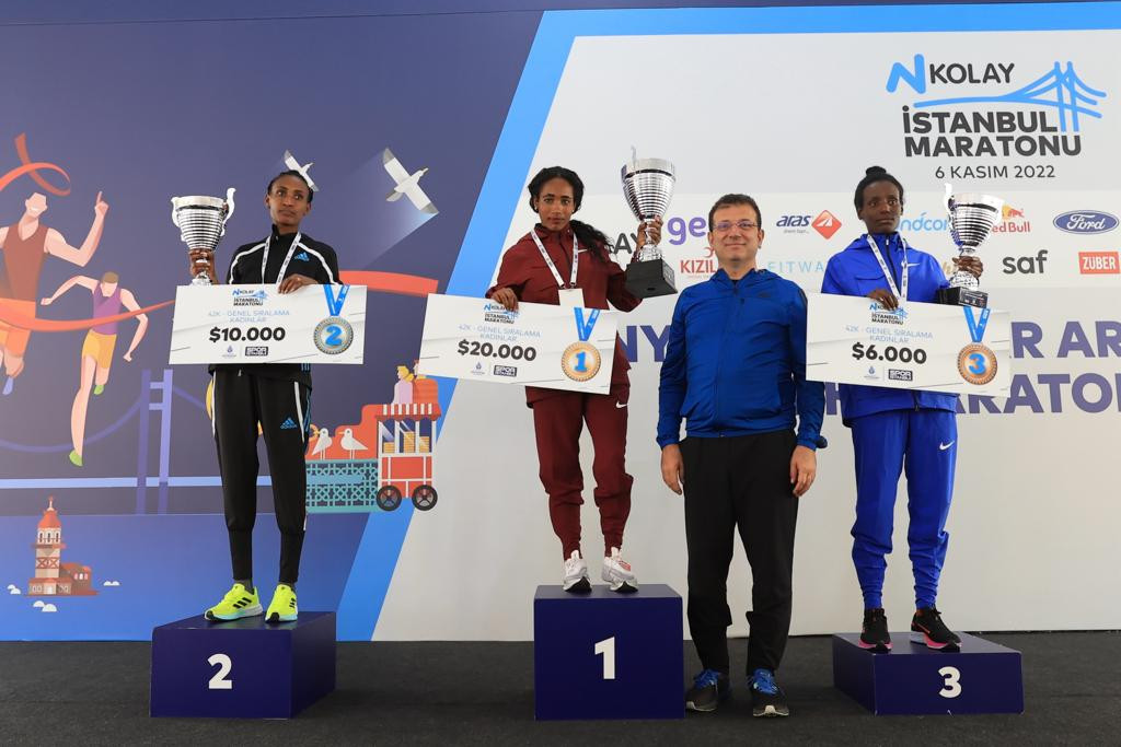 Rekor kırıldı: 44. İstanbul Maratonu’nda kazananlar belli oldu - Resim : 1