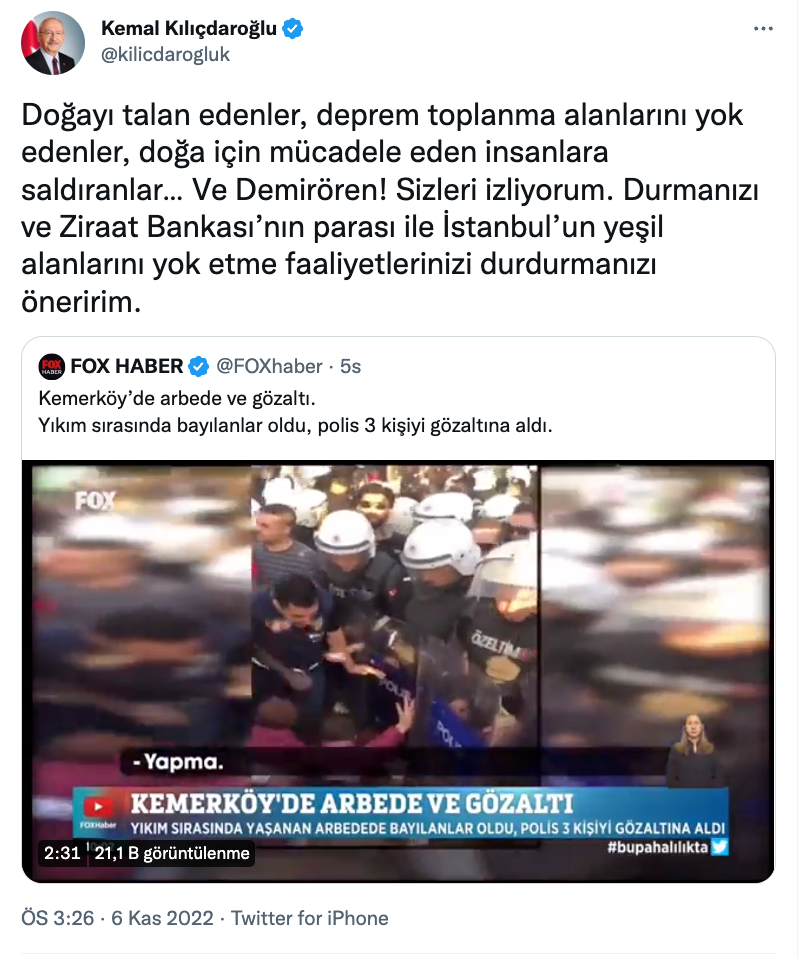 Kılıçdaroğlu'ndan Demirören'e: Sizleri izliyorum - Resim : 1