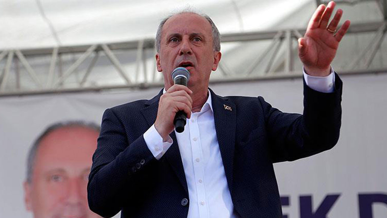 Muharrem İnce'den cemaatlere tepki: 'Dozerle hepsini yıkacağız'