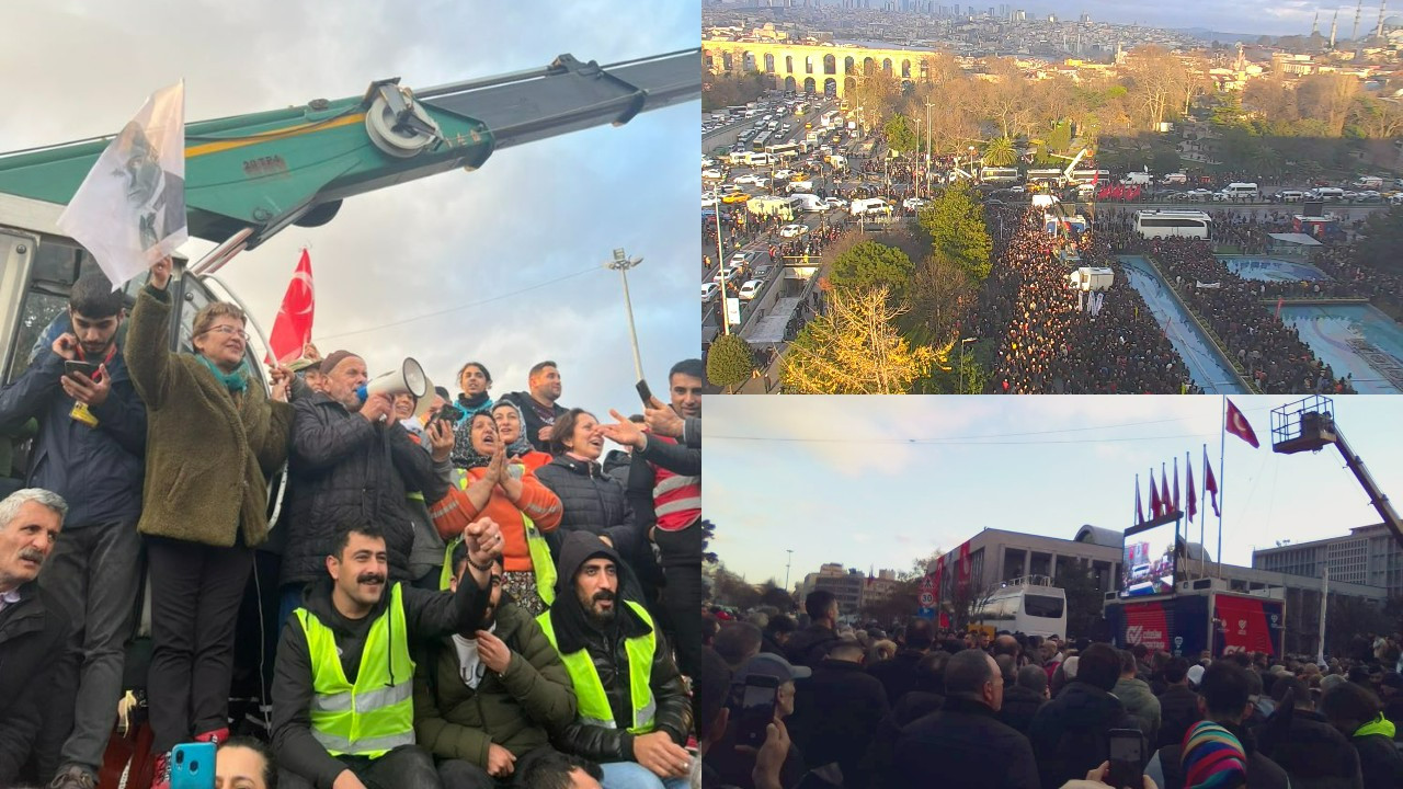 İstanbullular Saraçhane'de: İmamoğlu açıklama yapacak