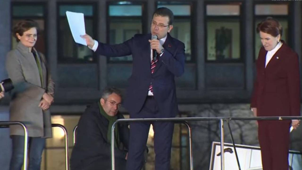 İstanbullular Saraçhane'de; İmamoğlu: Birlik ve beraberliğimizin güzel bir anını bu akşam başlatıyoruz