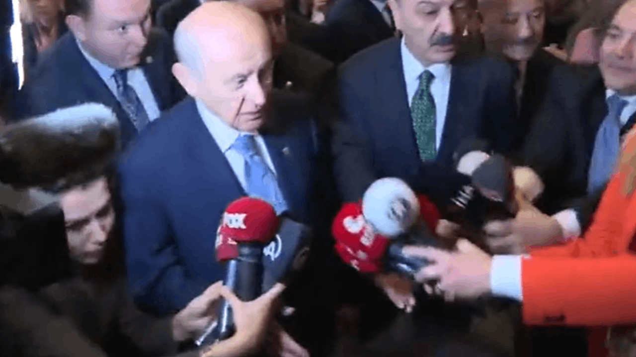 MHP lideri Bahçeli’ye ilk kez Sinan Ateş cinayeti soruldu: “İşine bak işine”