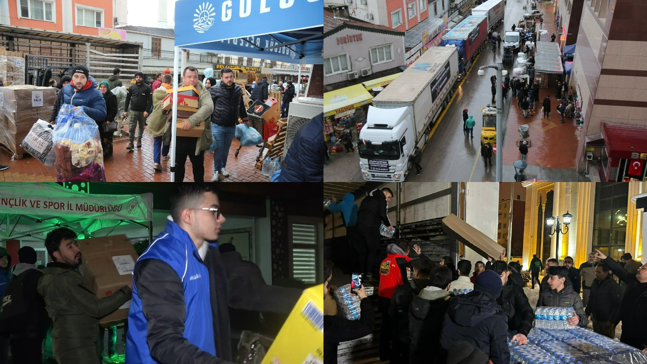 Türkiye tek yürek: Tüm ülke depremzedelere yardım etmek için seferber oldu