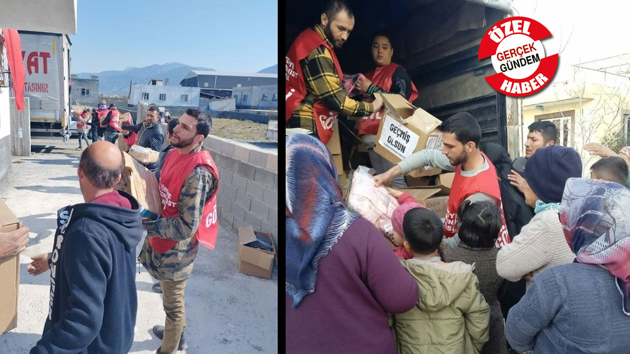 Osmaniye'de yardım çalışması yürüten TKP'liler gözaltına alındı | Kemal Okuyan: Bu kadar acının ortasında acizliklerini bu şekil mi kapatacaklar?